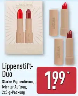 Aldi Nord LACURA Lippenstift Duo Angebot