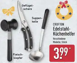 Aldi Nord CROFTON Edelstahl Küchenhelfer Angebot