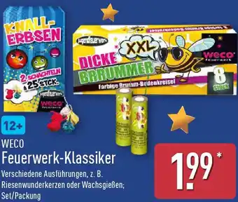 Aldi Nord WECO Feuerwerk-Klassiker Angebot