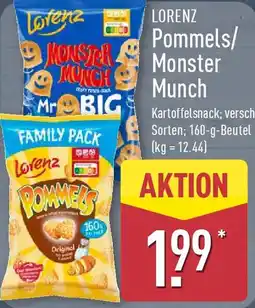 Aldi Nord LORENZ Pommels/ Monster Munch Angebot