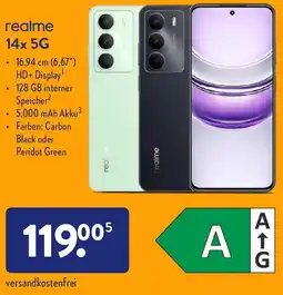 Aldi Nord realme 14x 5G Angebot