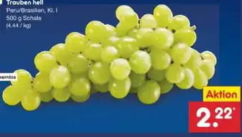 Netto Marken-Discount MarktTag Trauben Angebot