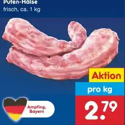 Netto Marken-Discount Puten-Hälse Angebot