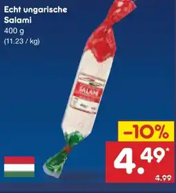 Netto Marken-Discount Pick Echte Ungarische Salami Angebot
