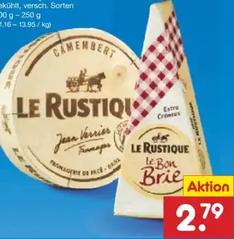 Netto Marken-Discount Le Rustique Weichkäse Angebot