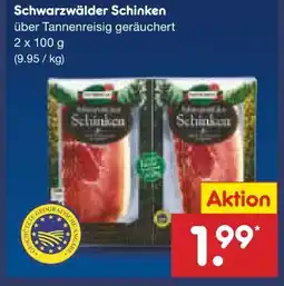 Netto Marken-Discount Tannenhof Schwarzwälder Schinken Angebot