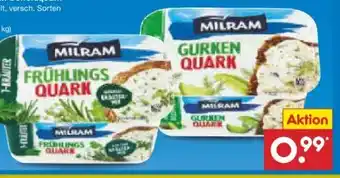 Netto Marken-Discount Milram Gurken Quark Angebot
