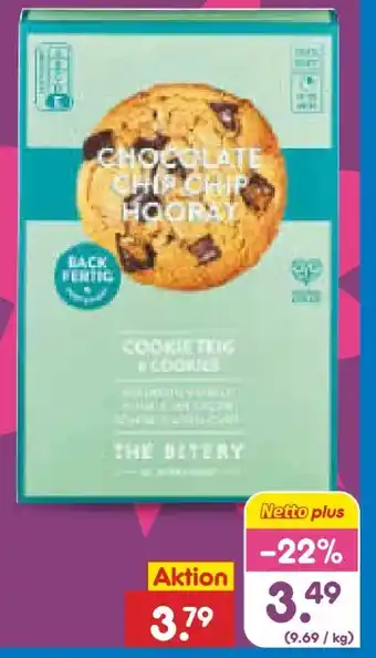Netto Marken-Discount The Bitery Cookie Teig Cocolate Chip Angebot