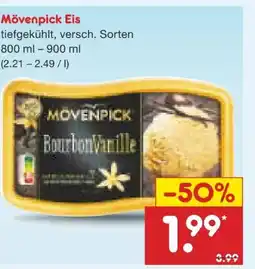 Netto Marken-Discount Mövenpick Eiscreme Angebot