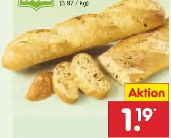 Netto Marken-Discount Netto Backstube Peperoni Baguette Angebot