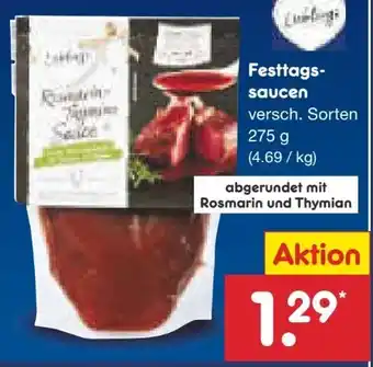 Netto Marken-Discount Lieblings Festtagssaucen Angebot
