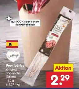 Netto Marken-Discount Lieblings Fuet Iberico spanische Salami Angebot