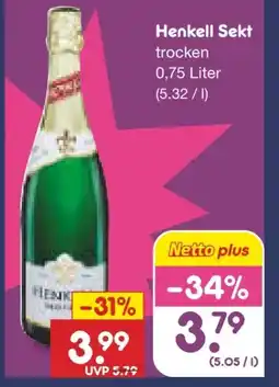 Netto Marken-Discount Henkell Sekt Angebot