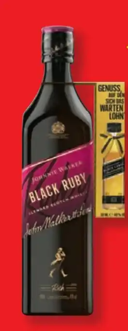 Lidl Johnnie Walker Black Ruby Blended Scotch Whisky Angebot