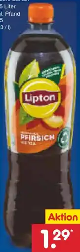 Netto Marken-Discount Lipton Ice Tea Pfirsich Angebot