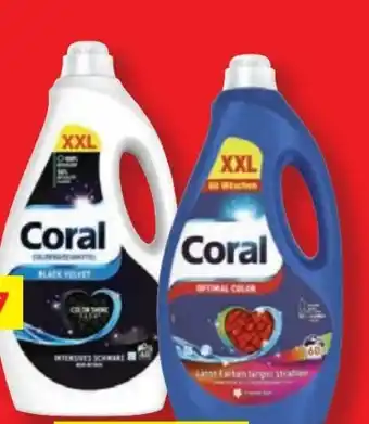 Lidl Coral Flüssigwaschmittel XXL Angebot