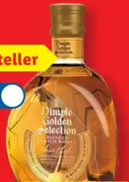 Lidl Dimple Golden Selection Blended Scotch Whisky Angebot