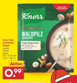 Netto Marken-Discount Knorr Feinschmecker Waldpilz Suppe Angebot