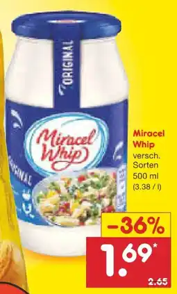 Netto Marken-Discount Kraft Miracel Whip Original Angebot