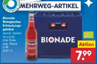 Netto Marken-Discount Bionade Bio-Erfrischungsgetränk Angebot