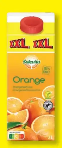 Lidl Solevita Vegan Orangensaft XXL Angebot