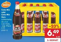 Netto Marken-Discount Limetto Cola-Mix Angebot