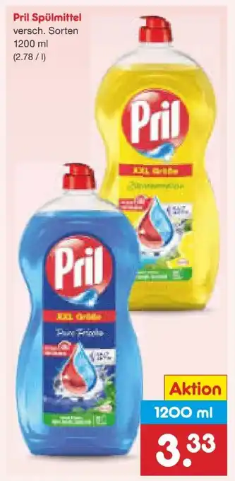 Netto Marken-Discount Pril Spülmittel Angebot