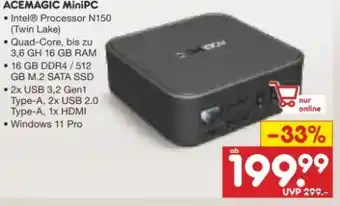 Netto Marken-Discount Acemagic Mini PC Angebot