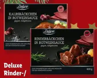 Lidl Deluxe Rinder­bäckchen Angebot