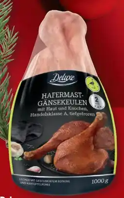 Lidl Deluxe Hafermast Gänsekeulen Angebot