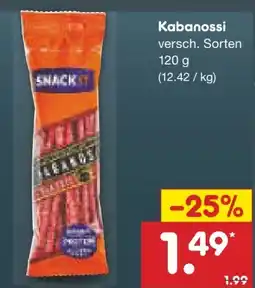 Netto Marken-Discount Snack !t Kabanossi Angebot