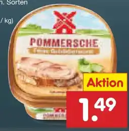 Netto Marken-Discount Rügenwalder Mühle Pommersche Leberwurst Angebot