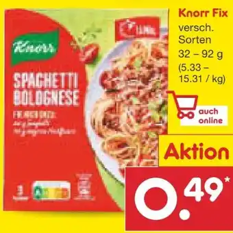 Netto Marken-Discount Knorr Fix Angebot