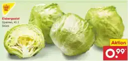 Netto Marken-Discount MarktTag Eisbergsalat Angebot