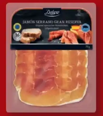 Lidl Deluxe Jamón Serrano Gran Reserva Angebot