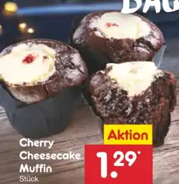 Netto Marken-Discount Netto Backstube Cherry Cheesecake Muffin Angebot