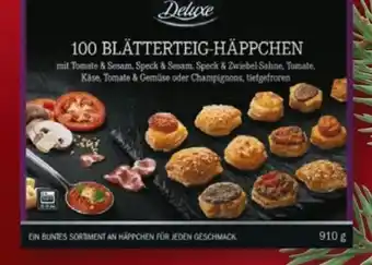 Lidl Deluxe 100 Blätterteig Häppchen Angebot