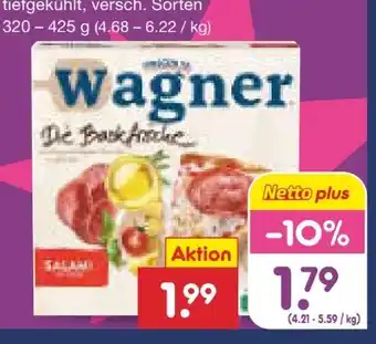 Netto Marken-Discount Original Wagner Die Backfrische Pizza Angebot