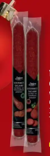 Lidl Deluxe Gourmetsalami Angebot