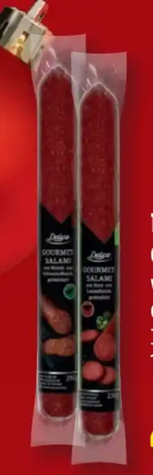 Lidl Deluxe Gourmetsalami Angebot