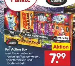 Netto Marken-Discount Comet Feuerwerk Full Action Box Angebot
