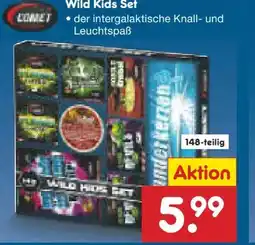 Netto Marken-Discount Comet Feuerwerk Wild Kids Set Angebot