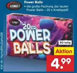 Netto Marken-Discount Comet Feuerwerk Powerballs Angebot