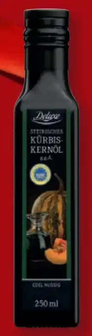 Lidl Deluxe Steirisches Kürbiskernöl Angebot