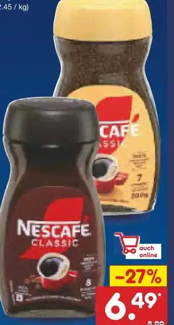 Netto Marken-Discount Nescafé Kaffee Classic Angebot
