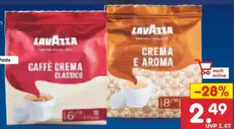 Netto Marken-Discount Lavazza Kaffeepads Caffe Crema Classico Angebot