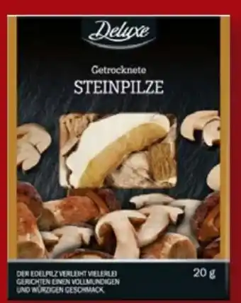 Lidl Deluxe Getrocknete Steinpilze Angebot