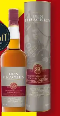 Lidl Ben Bracken Speyside Single Malt Scotch Whisky 29 Jahre Angebot