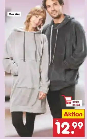 Netto Marken-Discount Spirit of Colours Damen Kuschelhoodie Angebot