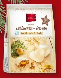Lidl Favorina Gefüllte Lebkuchen-Herzen Angebot